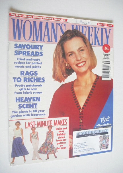 Woman's Weekly magazine (24 July 1990)