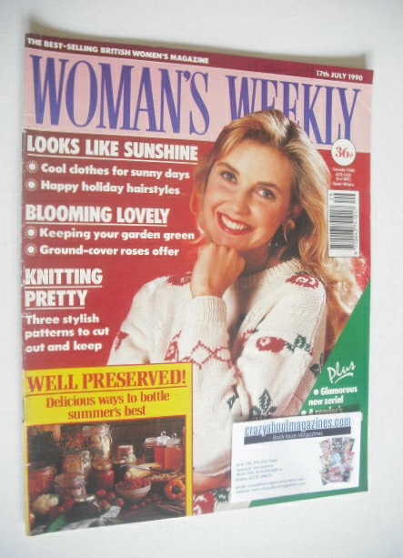 <!--1990-07-17-->Woman's Weekly magazine (17 July 1990)