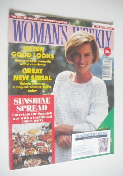 <!--1990-08-28-->Woman's Weekly magazine (28 August 1990)