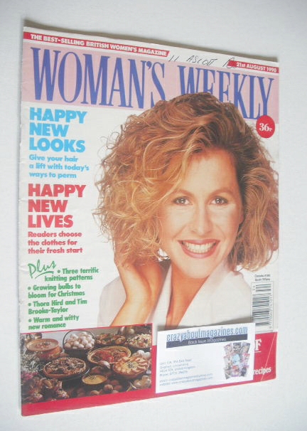 Woman's Weekly magazine (21 August 1990)