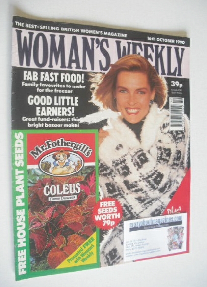 <!--1990-10-16-->Woman's Weekly magazine (16 October 1990)