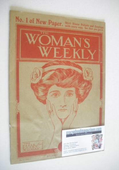 Woman's Weekly magazine (4 November 1911 - 1st Issue - copy version from 2011)