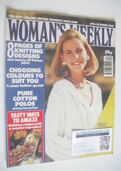 <!--1990-10-30-->Woman's Weekly magazine (30 October 1990)
