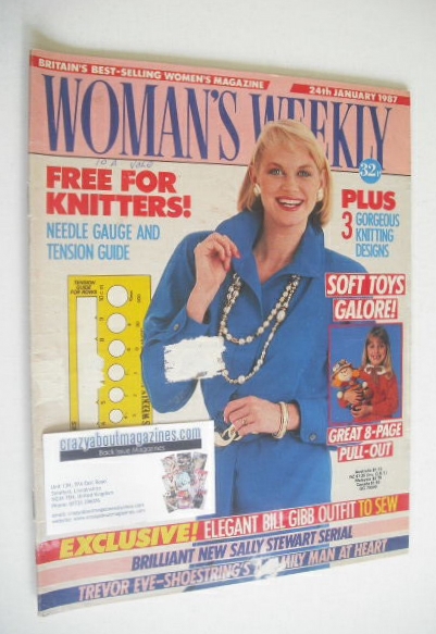 Woman's Weekly magazine (24 January 1987)