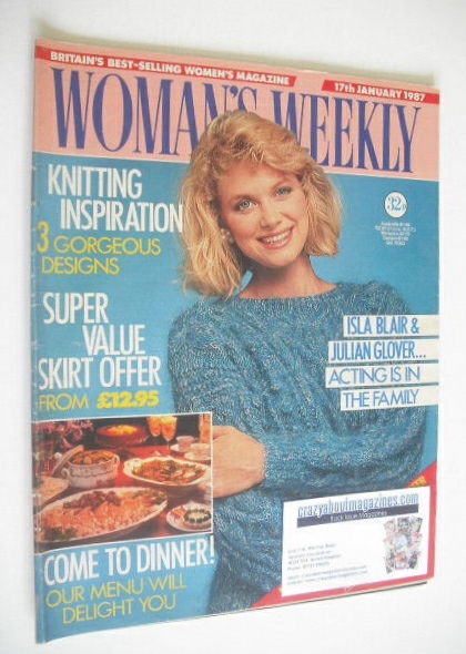 Woman's Weekly magazine (17 January 1987)