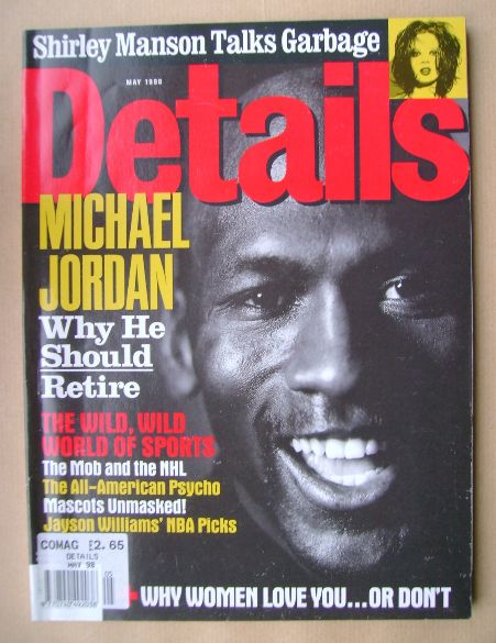 <!--1998-05-->Details magazine - May 1998 - Michael Jordan cover