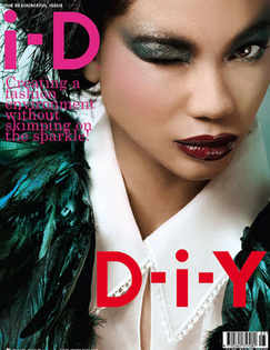 i-D magazine - Chanel Iman cover (May 2009)