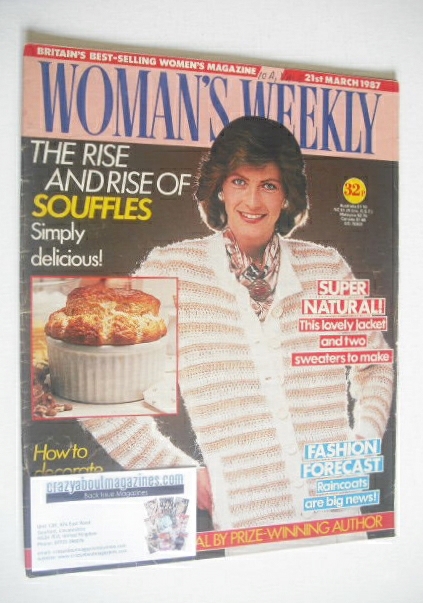 Woman's Weekly magazine (21 March 1987)