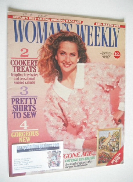Woman's Weekly magazine (14 March 1987)