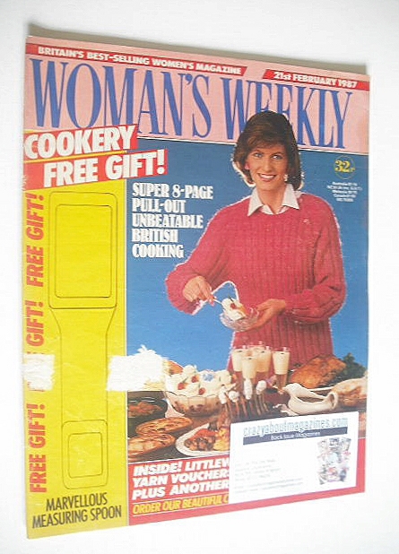 Woman's Weekly magazine (21 February 1987)