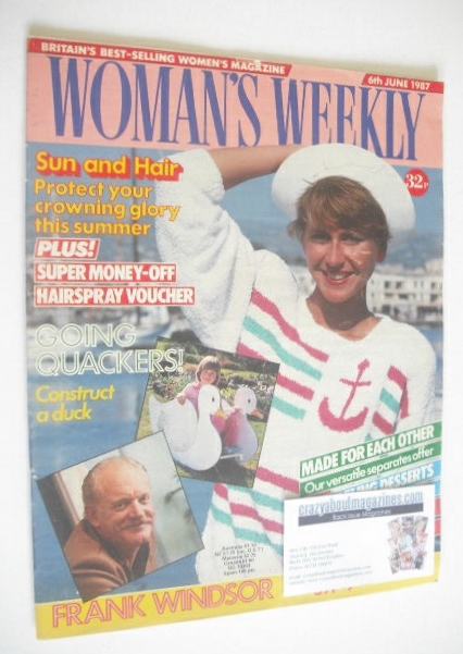 <!--1987-06-06-->Woman's Weekly magazine (6 June 1987)