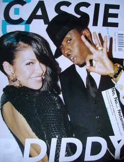 i-D magazine - Cassie and P. Diddy cover (December 2006/January 2007)