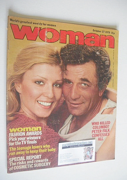 Woman magazine - Peter Falk cover (27 October 1979)