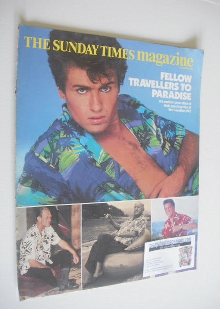 The Sunday Times magazine - George Michael cover (5 August 1984)