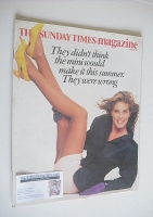 <!--1987-06-28-->The Sunday Times magazine - Renee Simonsen cover (28 June 1987)