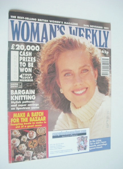 Woman's Weekly magazine (26 November 1991)