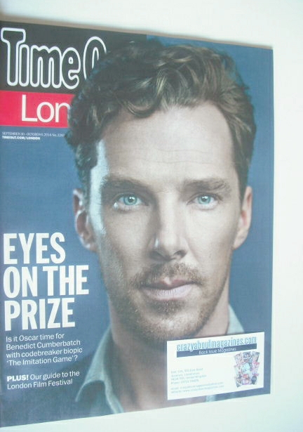 <!--2014-09-30-->Time Out magazine - Benedict Cumberbatch cover (30 Septemb