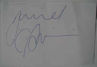 Daniel (Danny) Cipriani autograph