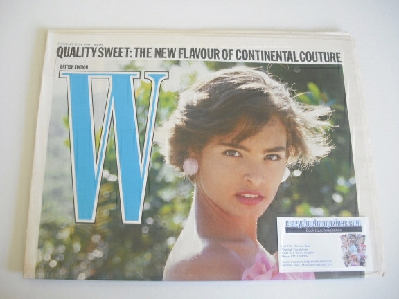 <!--1988-02-11-->W magazine (11-24 February 1988 - Talisa Soto cover)