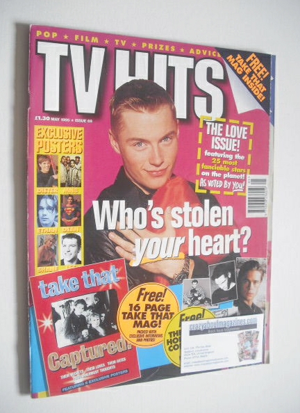 <!--1995-05-->TVHits magazine - May 1995 - Ronan Keating cover