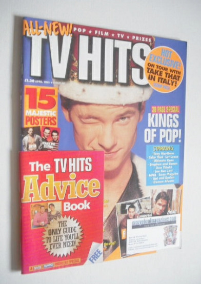 <!--1995-04-->TVHits magazine - April 1995 - Tony Mortimer cover