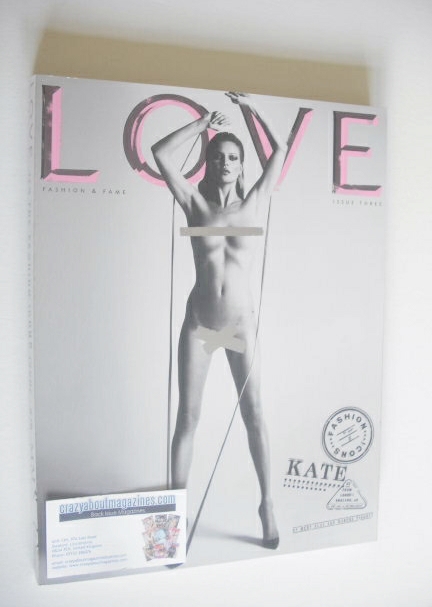 <!--2010-04-->Love magazine - Issue 3 - Spring/Summer 2010 - Kate Moss cove