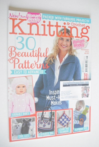 <!--2014-09-->Woman's Weekly Knitting and Crochet magazine (September 2014)