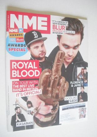 NME magazine - Royal Blood cover (28 February 2015)