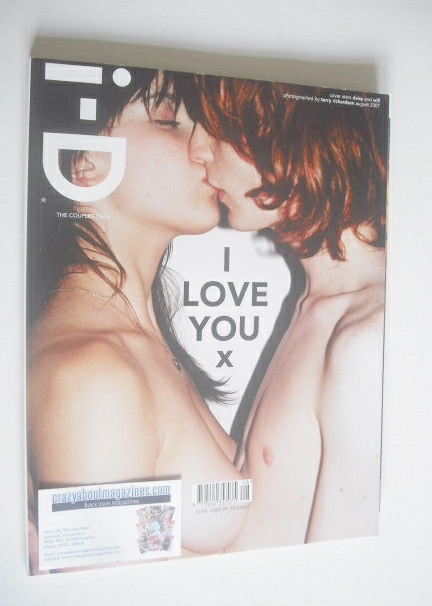 <!--2007-08-->i-D magazine - Daisy Lowe and Will Blondelle cover (August 20