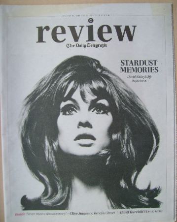 The Daily Telegraph Review newspaper supplement - 25 January 2014 - Jean Shrimpton cover