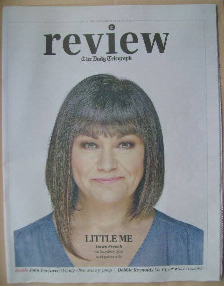 The Daily Telegraph Review newspaper supplement - 17 May 2014 - Dawn French cover