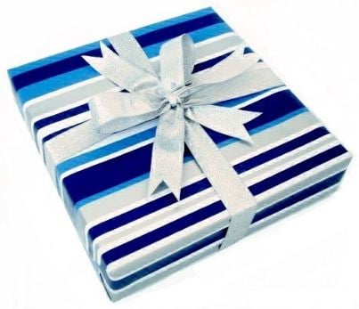 Vintage magazine gift wrapping