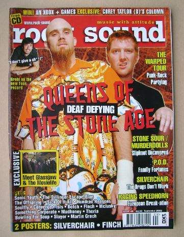 <!--2002-09-->Rock Sound magazine - September 2002
