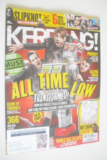 <!--2015-03-21-->Kerrang magazine - All Time Low cover (21 March 2015 - Iss