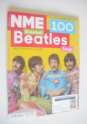 NME magazine - The Beatles cover (21 March 2015)