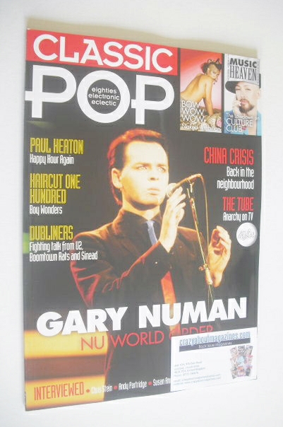 <!--2015-02-->Classic Pop magazine - Gary Numan cover (February/March 2015)