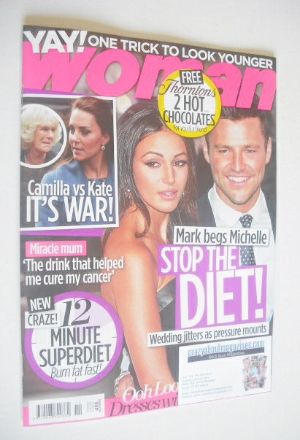 Woman magazine - Mark Wright and Michelle Keegan cover (9 March 2015)