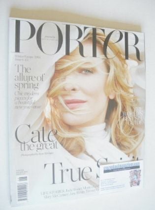 Porter magazine - Cate Blanchett cover (Winter Escape 2014)