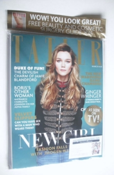 Tatler magazine - March 2015 - Imogen Waterhouse cover 