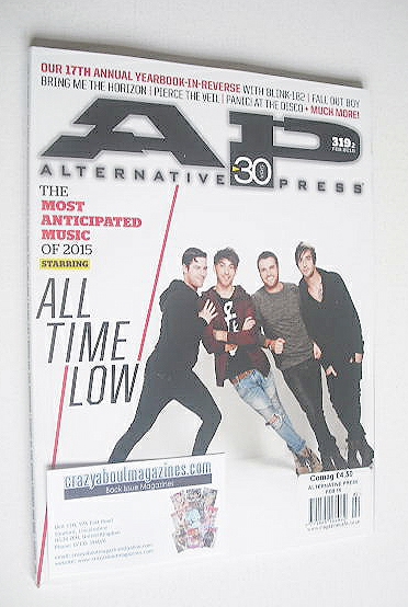 <!--2015-02-->Alternative Press magazine - February 2015 - All Time Low cov