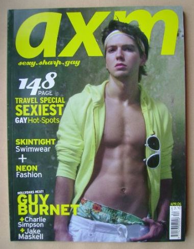 <!--2006-04-->AXM magazine - Guy Burnet cover (April 2006)