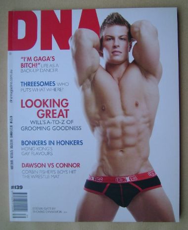 <!--0139-->DNA magazine - Stefan Gatt cover (August 2011 - Issue 139)