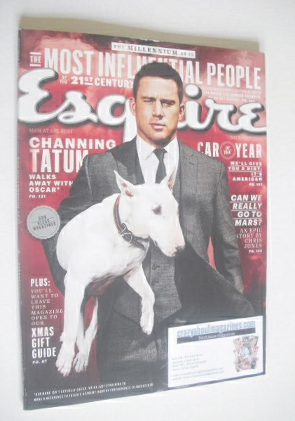 <!--2014-12-->Esquire magazine - Channing Tatum cover (December 2014 - US E