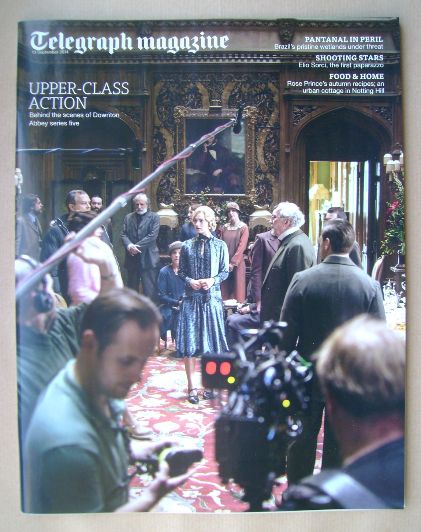 <!--2014-09-13-->Telegraph magazine - Downton Abbey cover (13 September 201