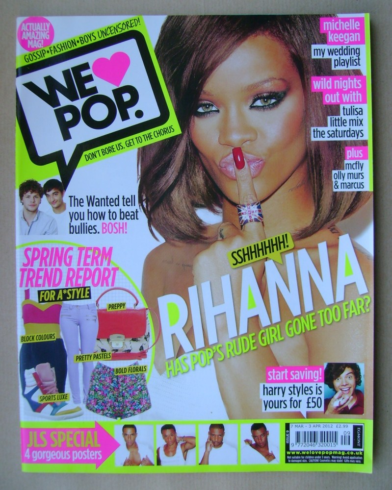 <!--2012-03-07-->We Love Pop magazine - Rihanna cover (7 March - 3 April 20