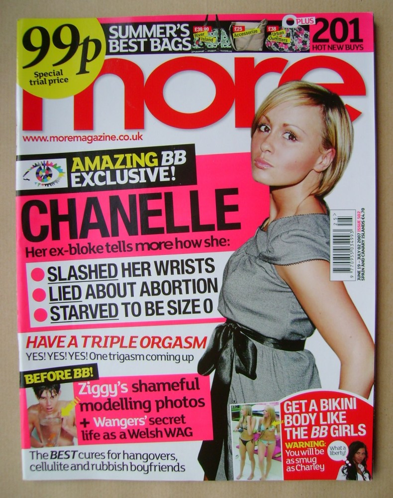 <!--2007-06-19-->More magazine - Chanelle Hayes cover (19 June - 2 July 200