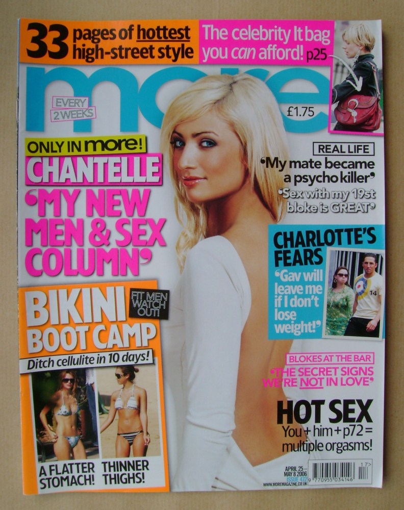 More magazine - Chantelle Houghton cover (25 April - 8 May 2006)