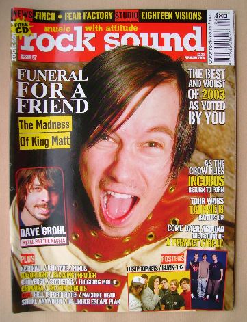 <!--2004-02-->Rock Sound magazine - February 2004