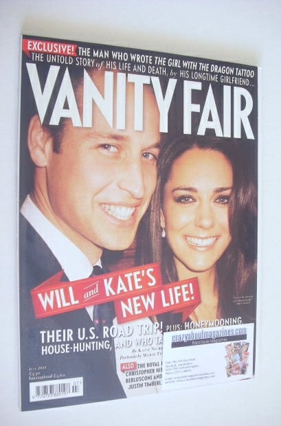 Vanity Fair magazine - Prince William and Kate Middleton cover (July 2011)