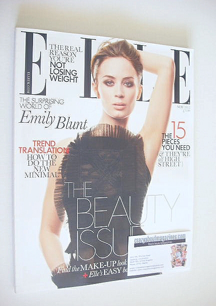 <!--2012-05-->British Elle magazine - May 2012 - Emily Blunt cover